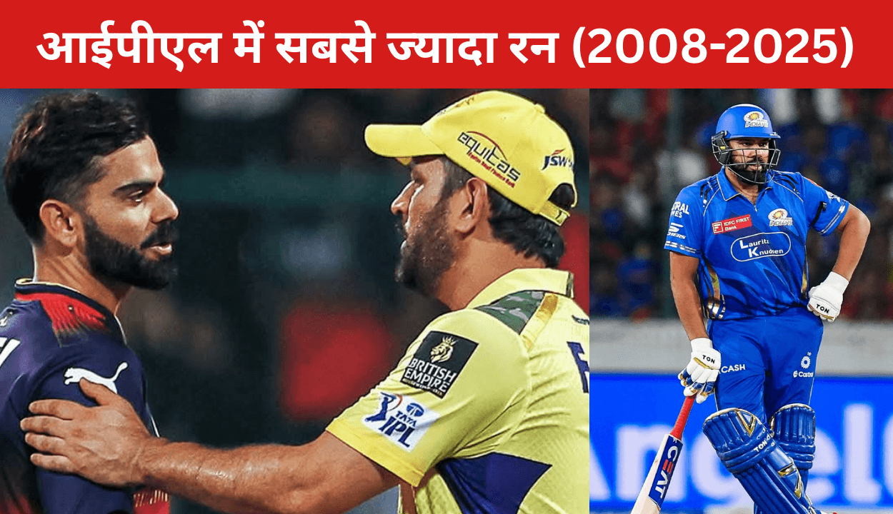 आईपीएल के इतिहास में सबसे ज्यादा रन किसने बनाए हैं?
